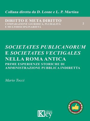 cover image of Societates publicanorum e societates vectigales nella Roma antica